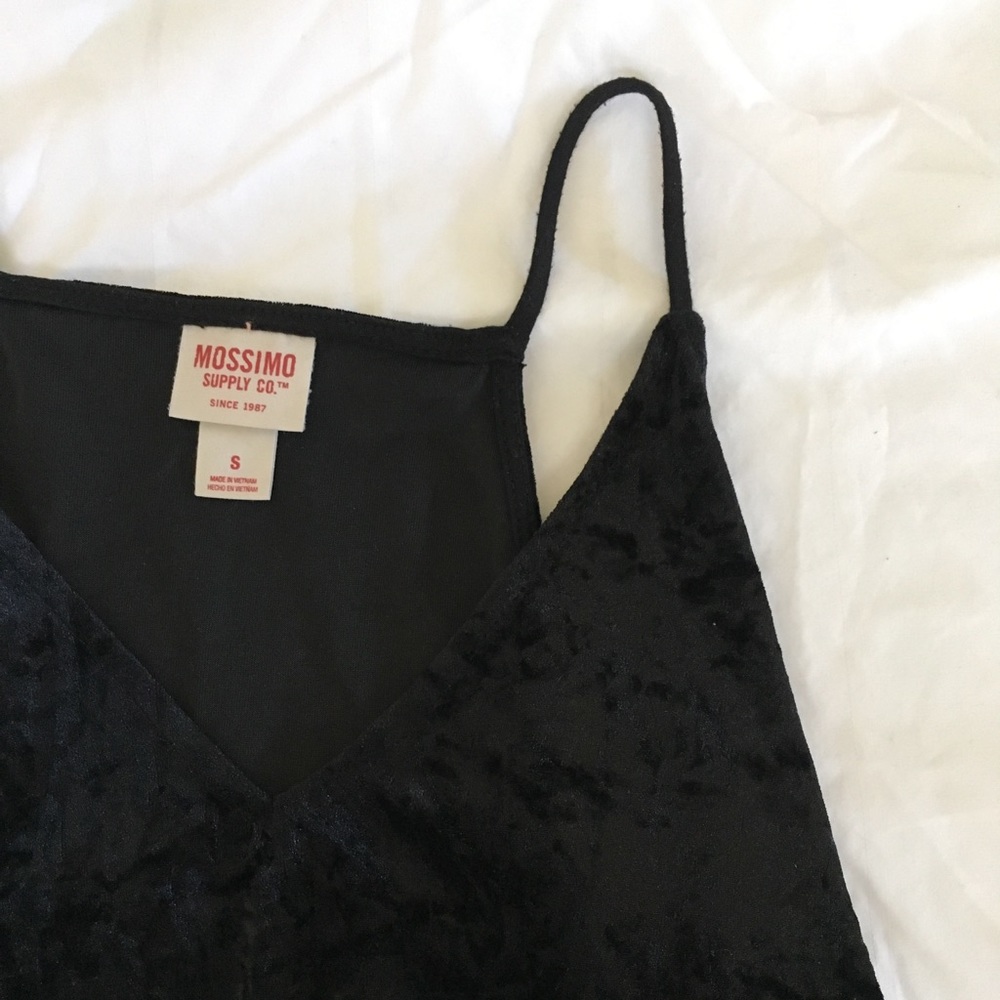 Velvet tank top